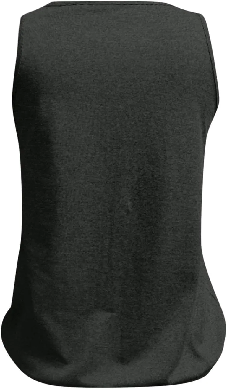Womens Summer Tops Dressy Casual Banded Bottom Tank Tops Loose Fit V Neck Sleeveless Solid Basic Tee Shirts Blouses