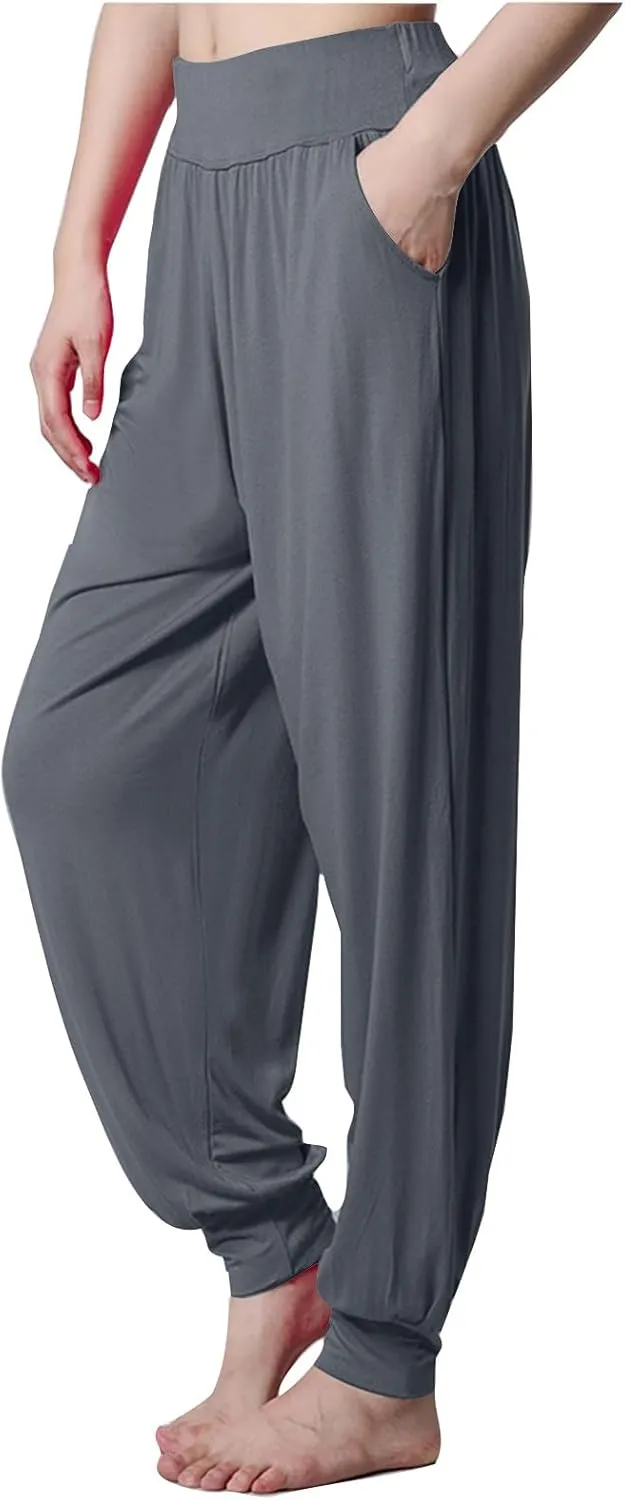 Work Out Athletic Yoga Pantyhose for Women High Cut Flared Wide Leg Pants Pantyhose Stockings Sweat Pants Women