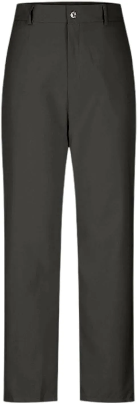 Work Pants for Women High Waist Straight Leg Stretchy Business Office Dressy Casual Trousers Slacks with Pockets