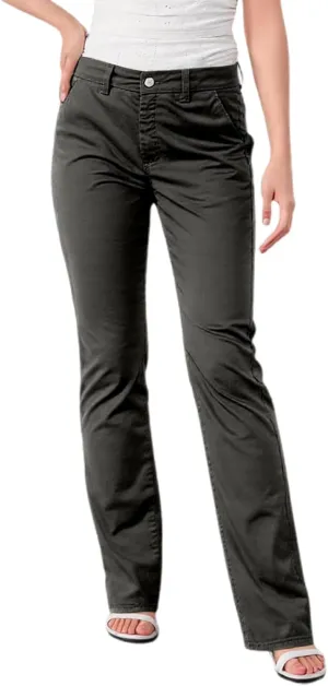 Work Pants for Women High Waist Straight Leg Stretchy Business Office Dressy Casual Trousers Slacks with Pockets