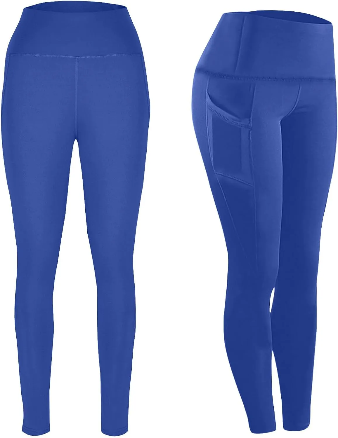 XUNRYAN Workout Leggings Women with Pockets Butt Lifting Yoga Pants High Waisted Tummy Control Tights Athletic Gym Activewear