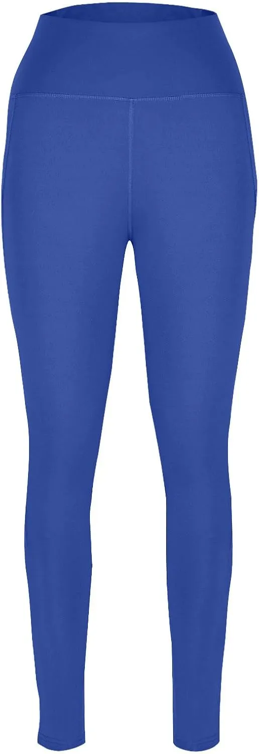XUNRYAN Workout Leggings Women with Pockets Butt Lifting Yoga Pants High Waisted Tummy Control Tights Athletic Gym Activewear