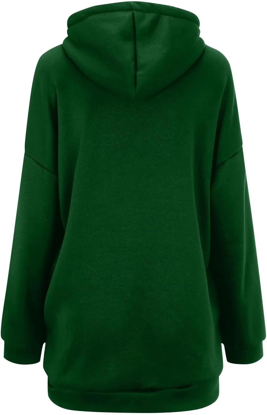 Zip Up Hoodie Women Fashion Tunic Hoodies Winter Fleece Pullover Hoodies 2024 Fall Long Jackets with Pockets