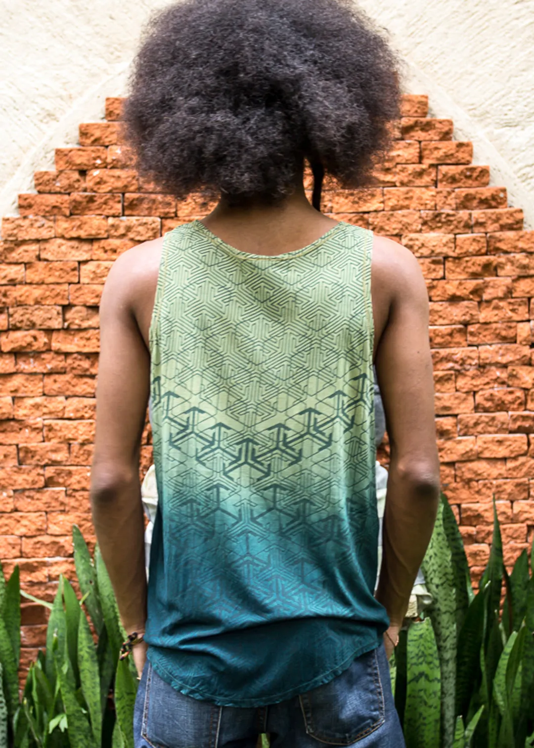 ZIZ ~ Bamboo Tank Top ~ GeoMorph