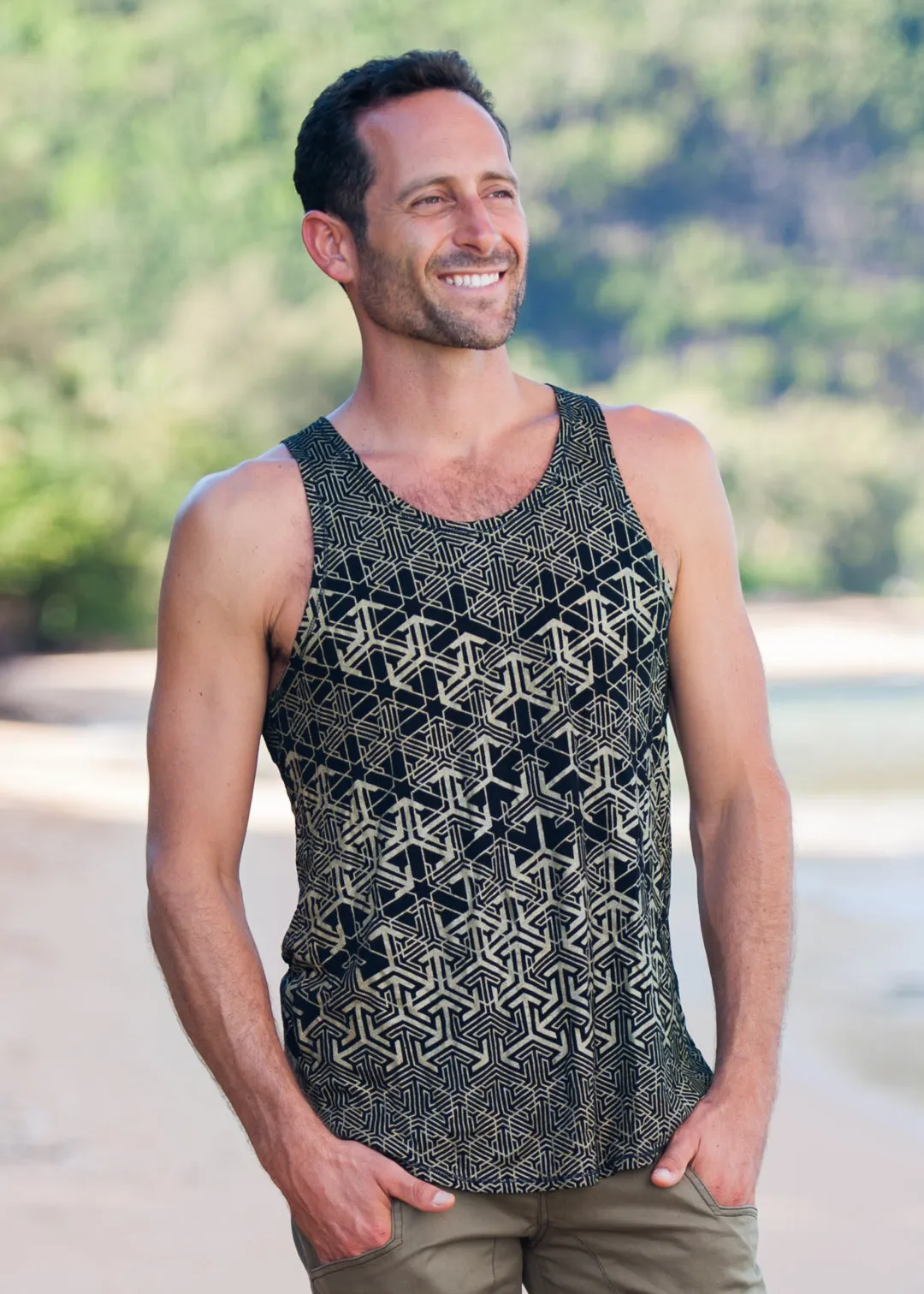 ZIZ ~ Bamboo Tank Top ~ GeoMorph