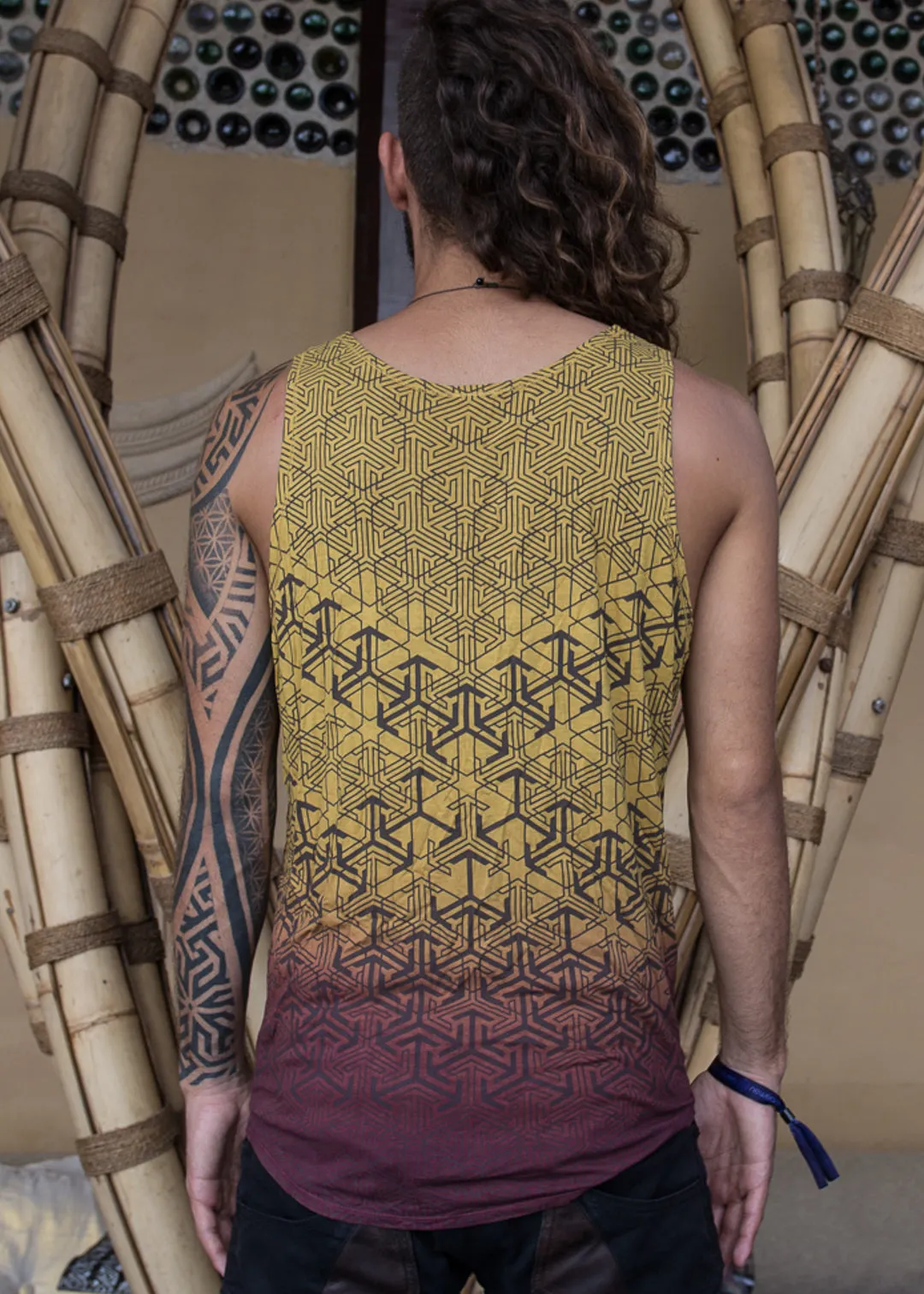 ZIZ ~ Bamboo Tank Top ~ GeoMorph