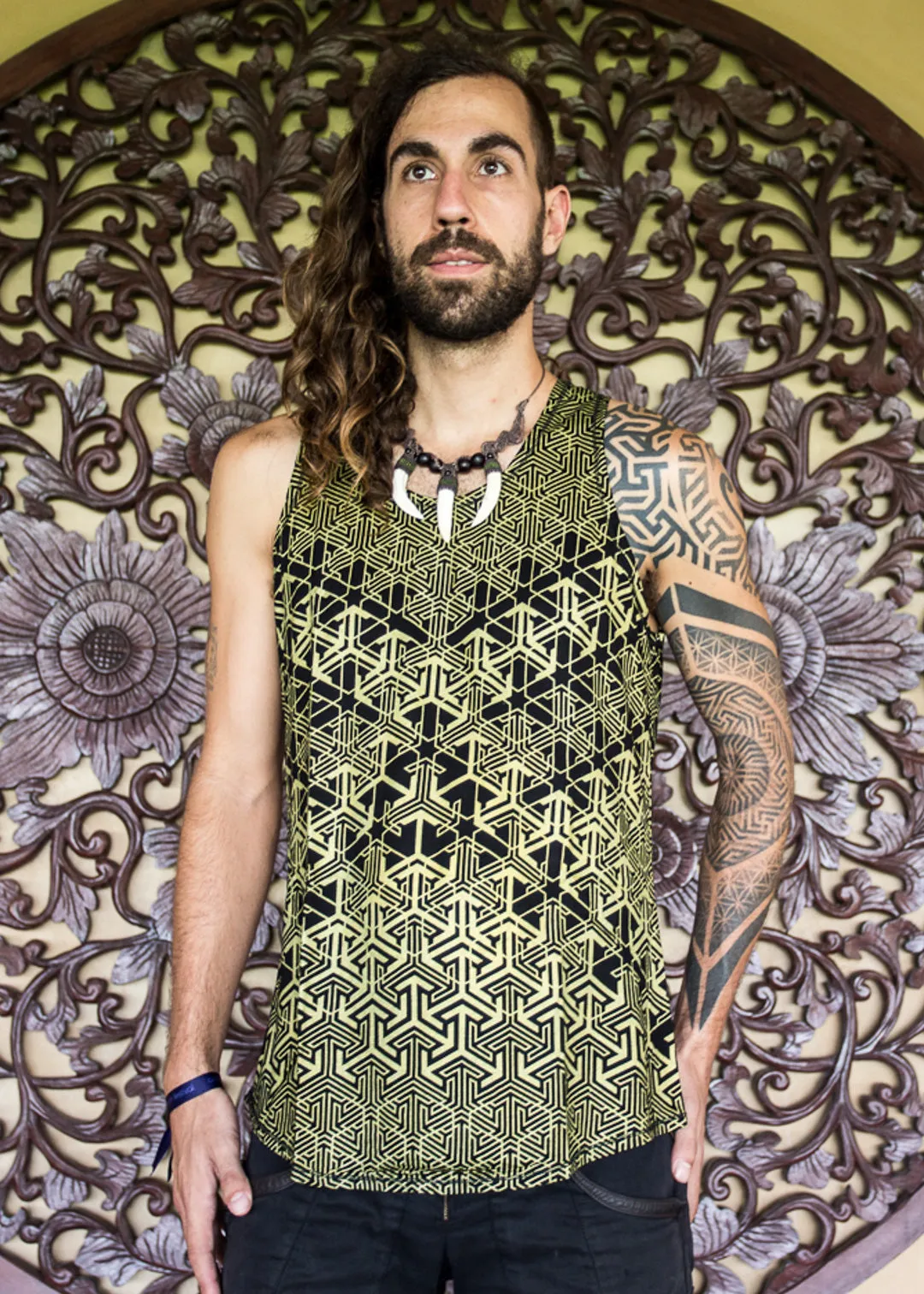 ZIZ ~ Bamboo Tank Top ~ GeoMorph